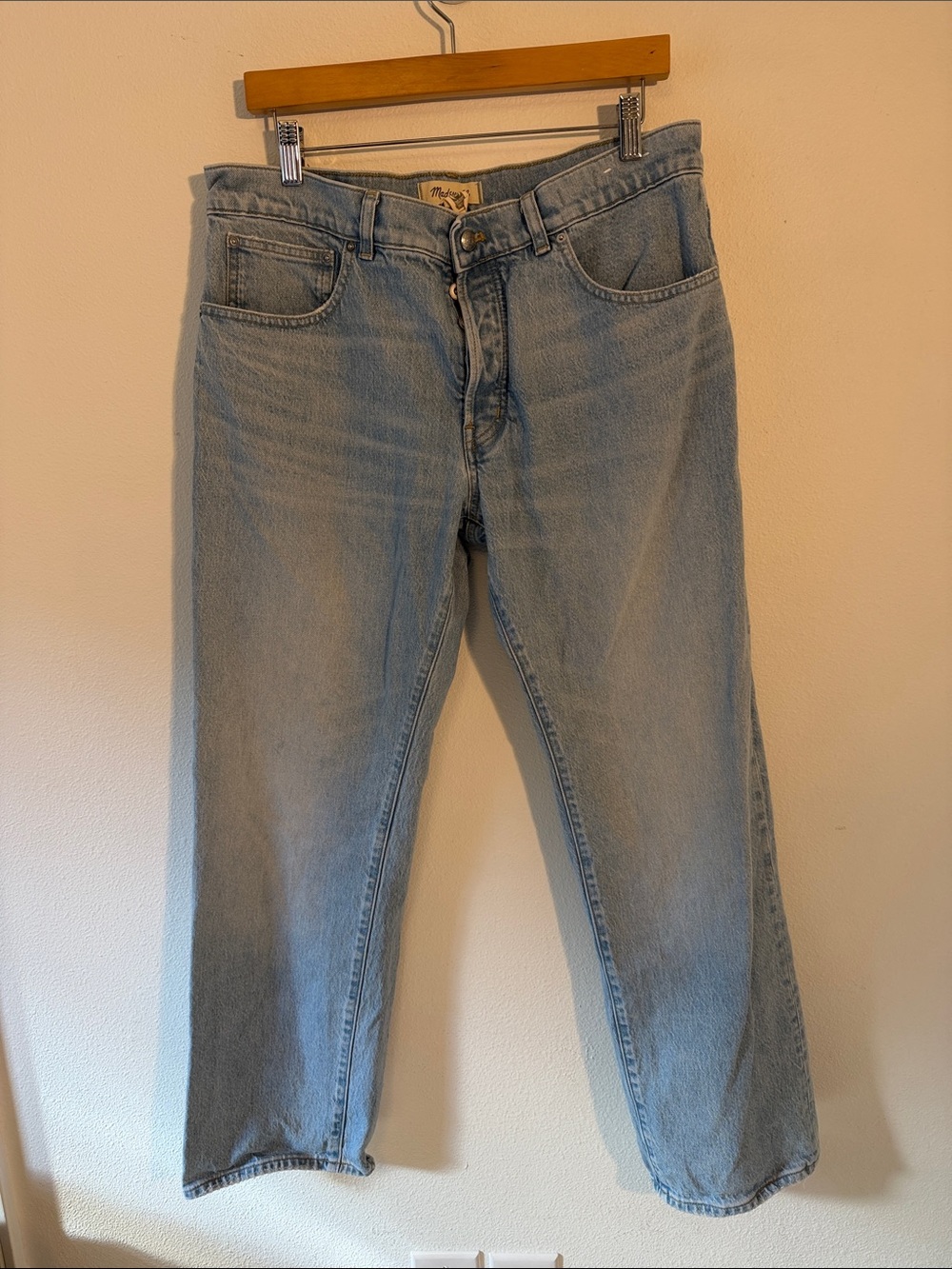 Madewell The Dean Easy Straight Jean